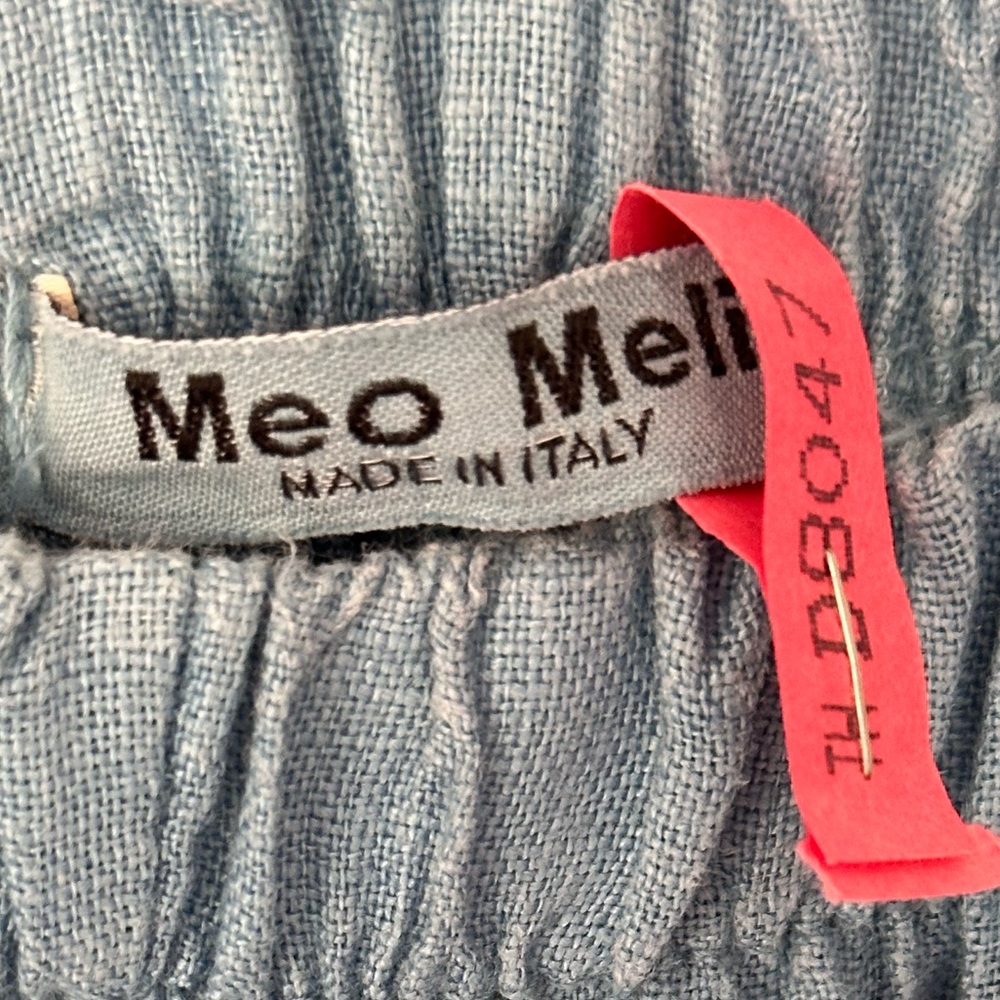 Meo Meli Blue Harem Pants O/S - Picture 2 of 3